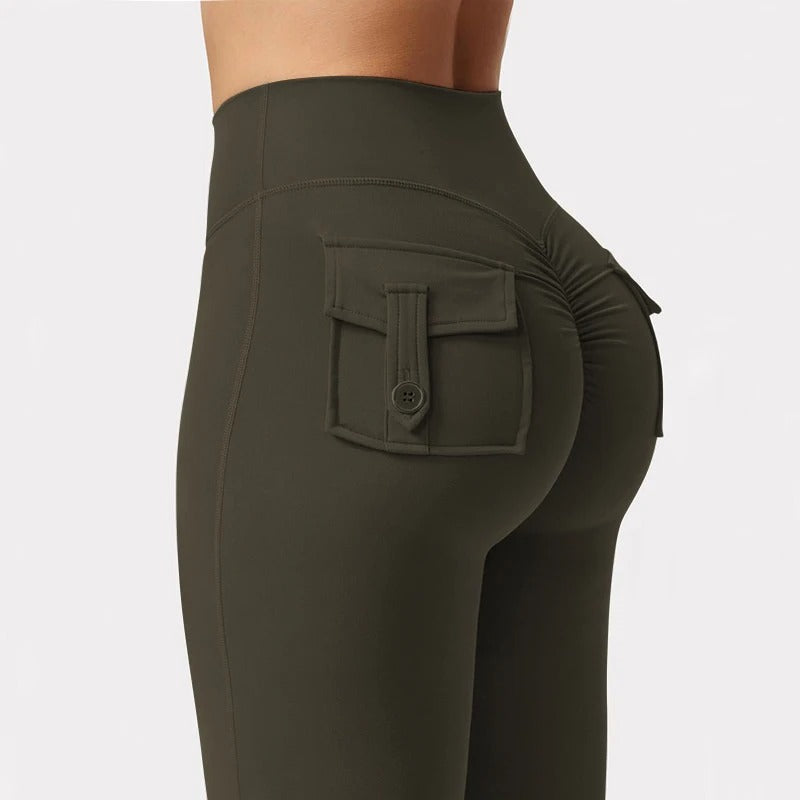 Naisten High Stretch Yoga Leggingsit