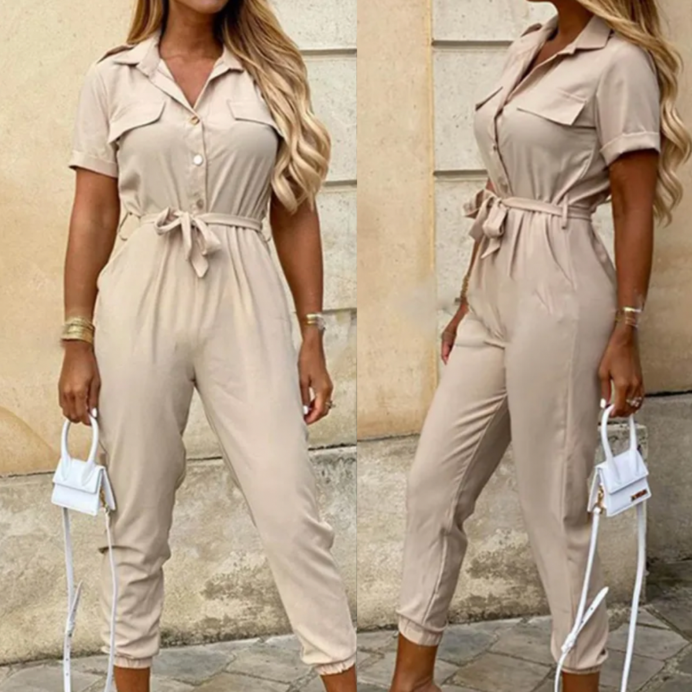 Naisten Jumpsuit Tyylikäs Korkealaatuinen Materiaali
