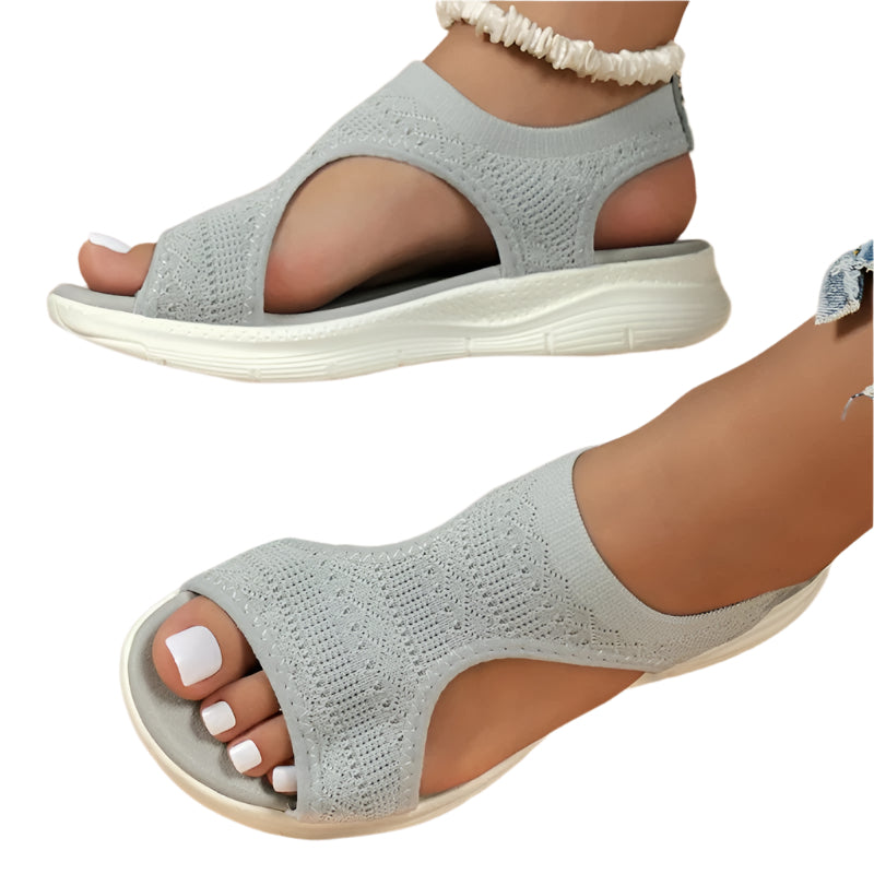 Naisten Mesh Platform kiila sandaalit