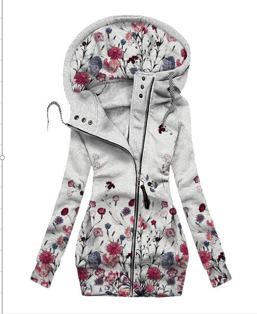 Naisten Perhonen Art Vest Sweatshirt