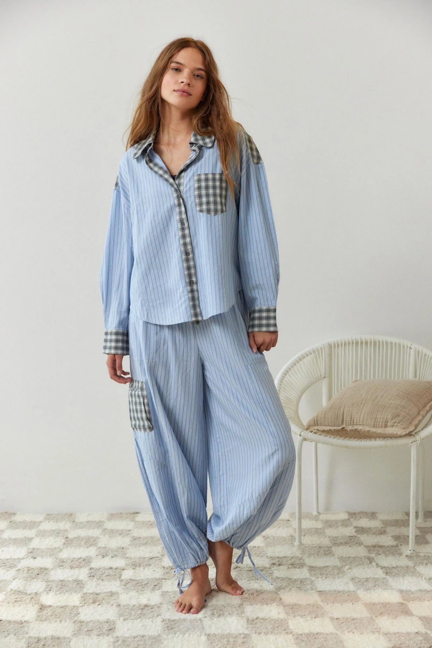Naisten Pyjama Fleecemateriaalista Mukava Yöasu