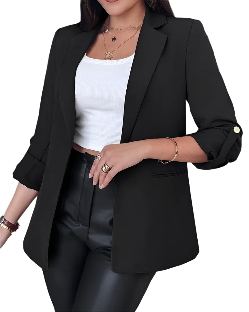 Naisten Slim Cardigan Blazer
