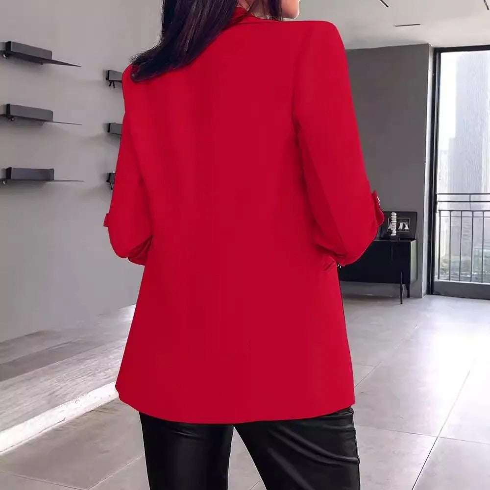 Naisten Slim Cardigan Blazer