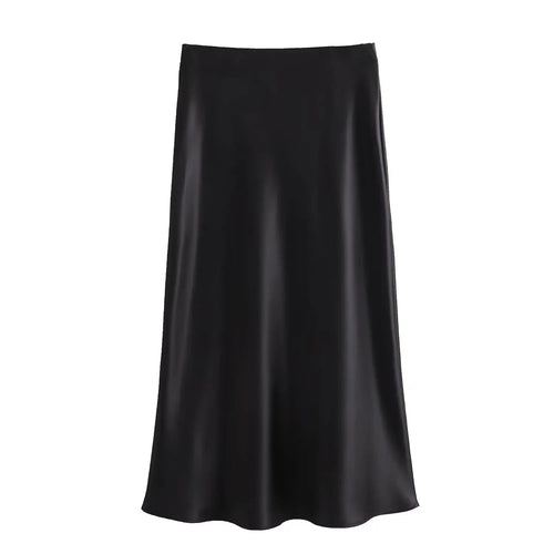 Naisten Slim Fit Satiini Kiristysnauha Mekko