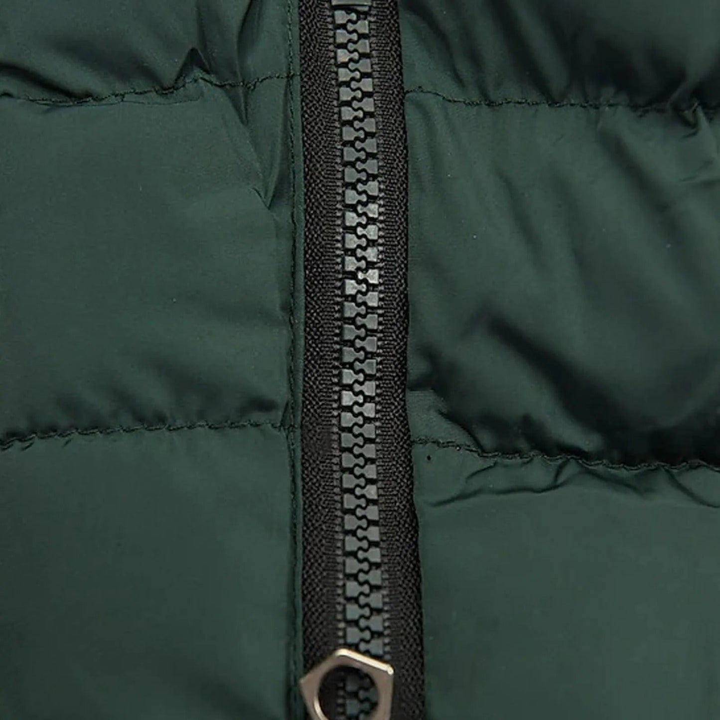 Naisten Slim-Fit puuvilla-pehmustettu parka