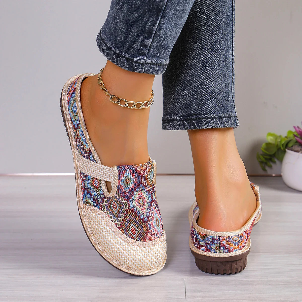 Naisten Slip-On Kengät Mukautuva Kangas