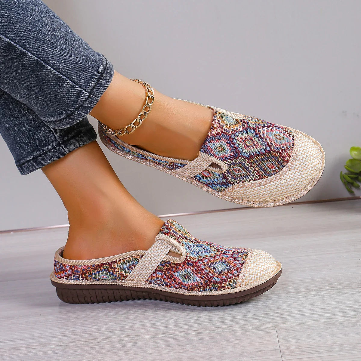 Naisten Slip-On Kengät Mukautuva Kangas