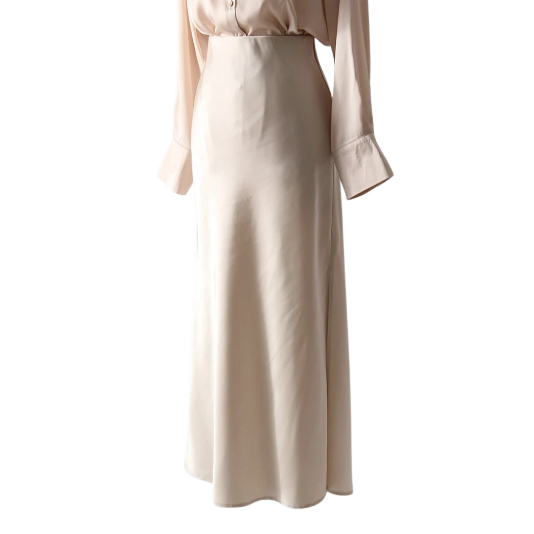 Naisten Split Satin hame