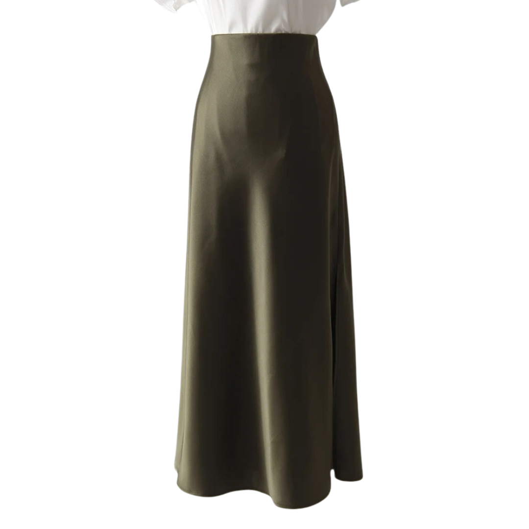 Naisten Split Satin hame