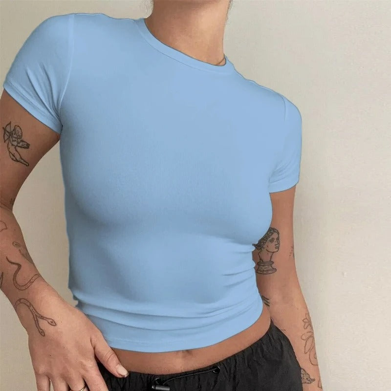 Naisten Sportive Slim Fit T-paita