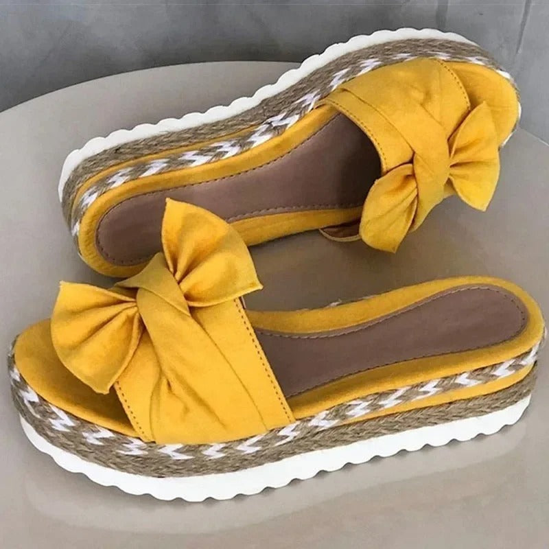 Naisten Wedge Platform Heel Sandaalit