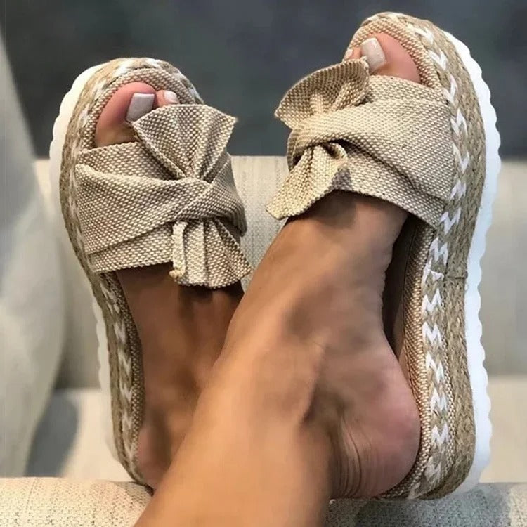 Naisten Wedge Platform Heel Sandaalit