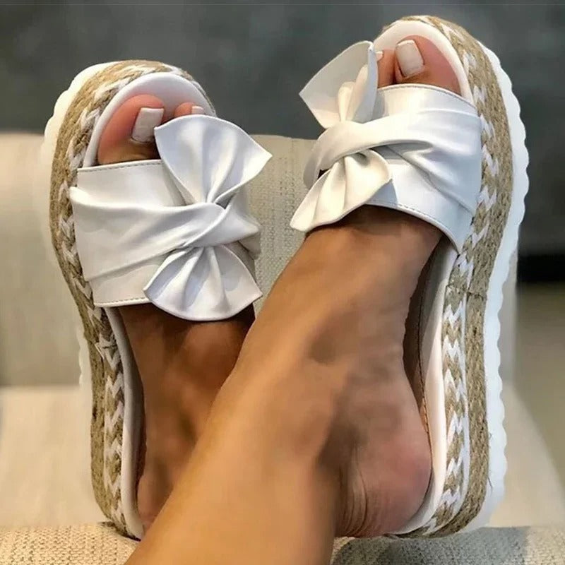 Naisten Wedge Platform Heel Sandaalit