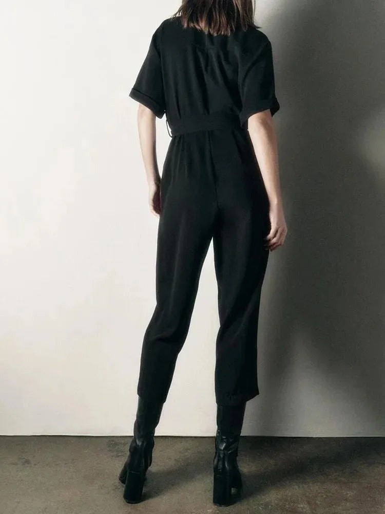 Naisten muoti lyhythihainen Jumpsuit