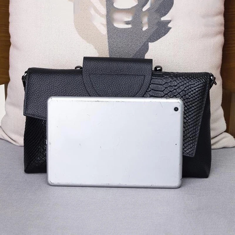 Naisten pehmeä PU nahka Crossbody käsilaukku