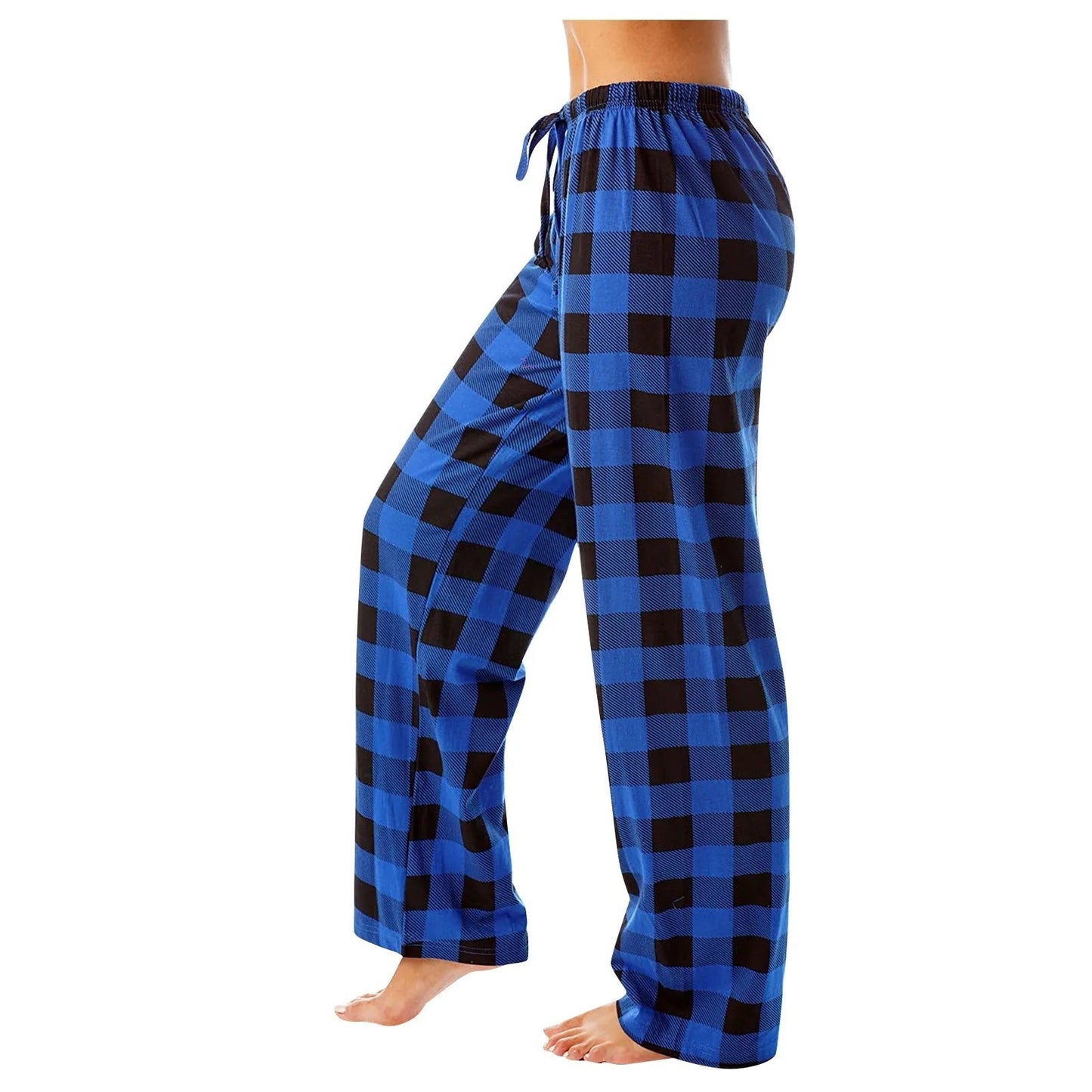 Naisten ruudullinen painettu pyjama