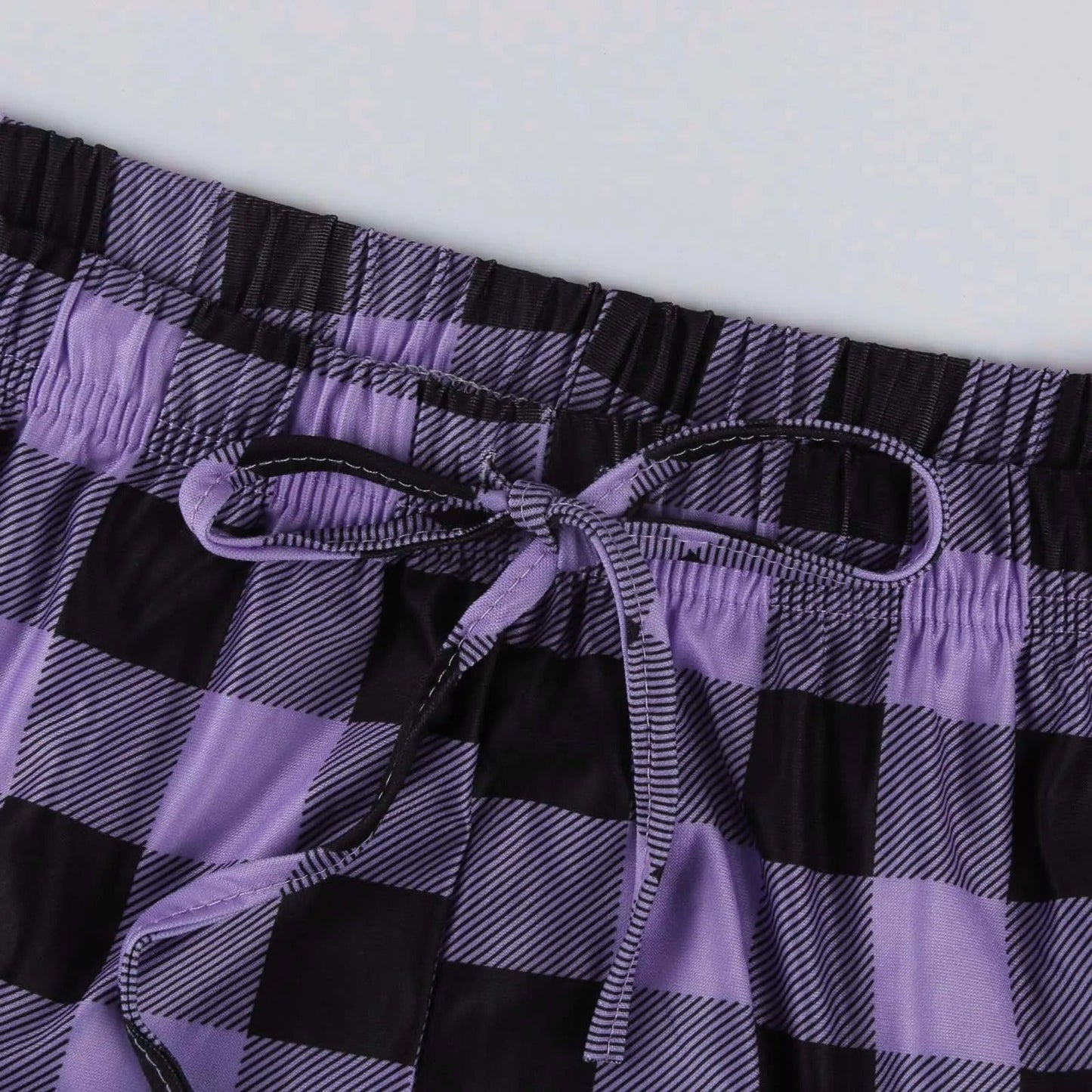 Naisten ruudullinen painettu pyjama