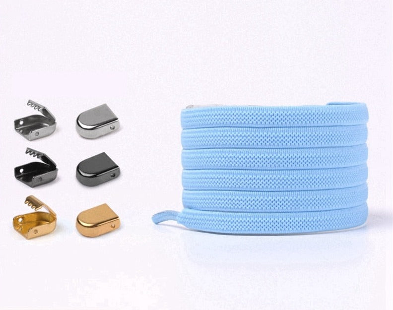 No-Tie Elastinen Solki Kengännauhat