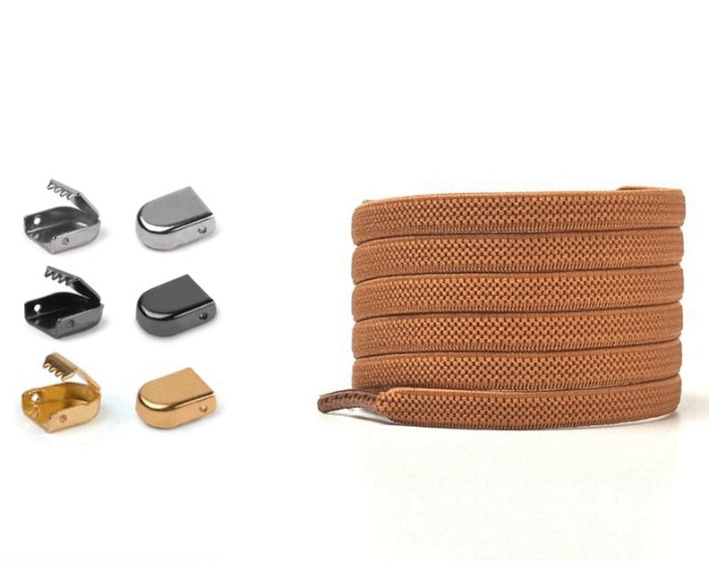 No-Tie Elastinen Solki Kengännauhat
