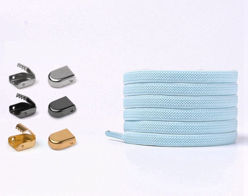 No-Tie Elastinen Solki Kengännauhat