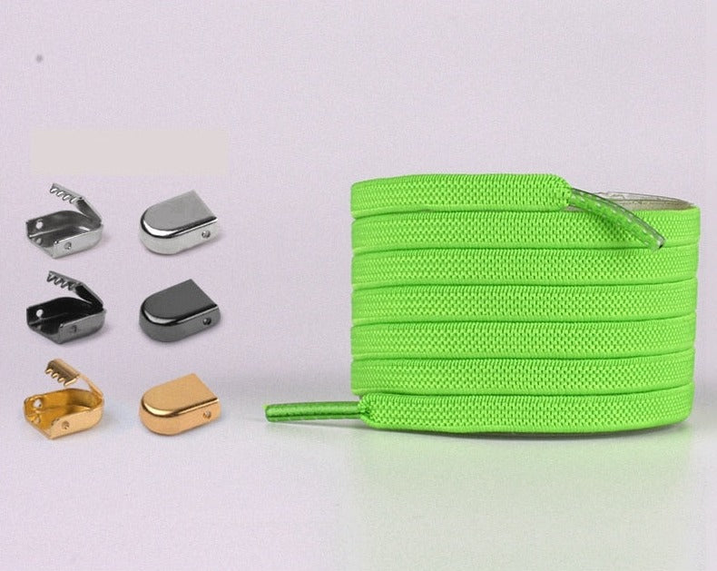 No-Tie Elastinen Solki Kengännauhat