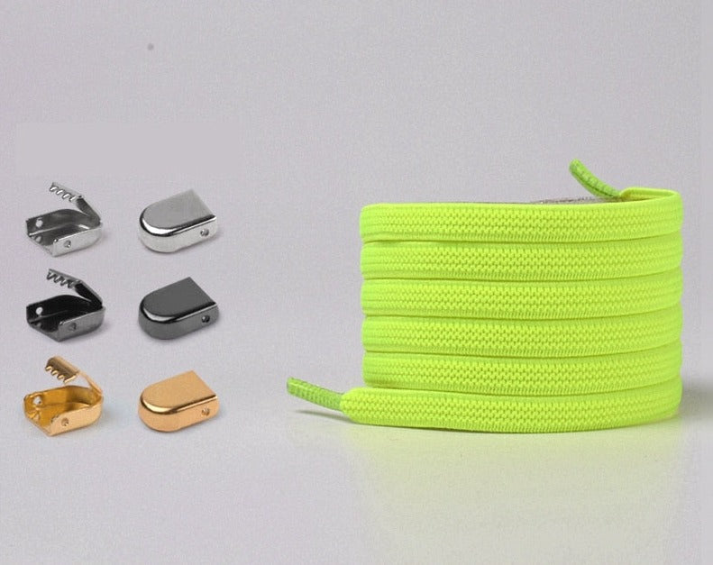 No-Tie Elastinen Solki Kengännauhat