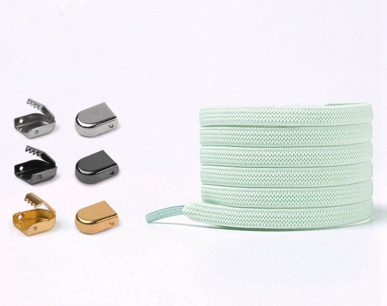 No-Tie Elastinen Solki Kengännauhat