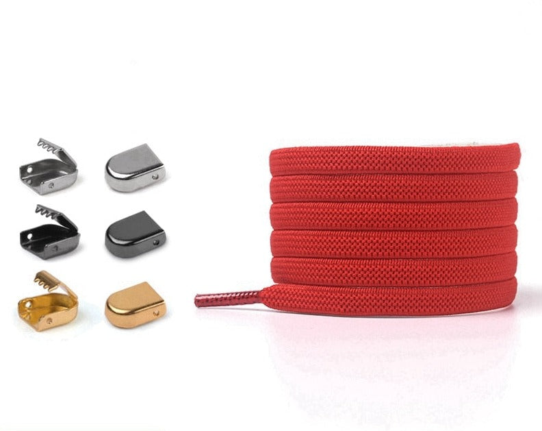 No-Tie Elastinen Solki Kengännauhat