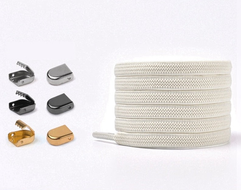 No-Tie Elastinen Solki Kengännauhat