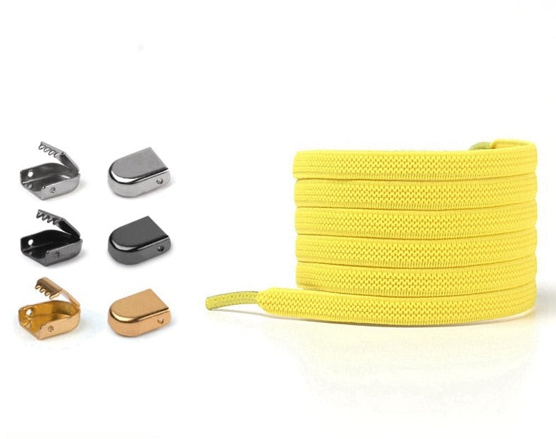 No-Tie Elastinen Solki Kengännauhat