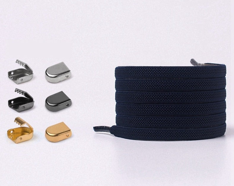 No-Tie Elastinen Solki Kengännauhat