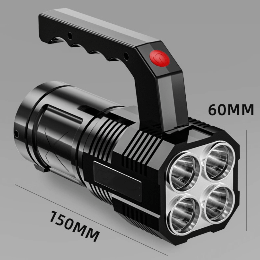 P1000 Led ladattava taskulamppu