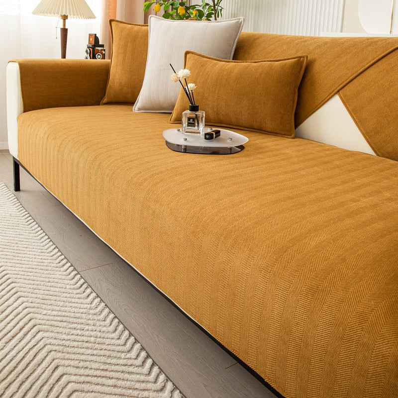Sohvansuojus Stretchable Moderni Polyesteri