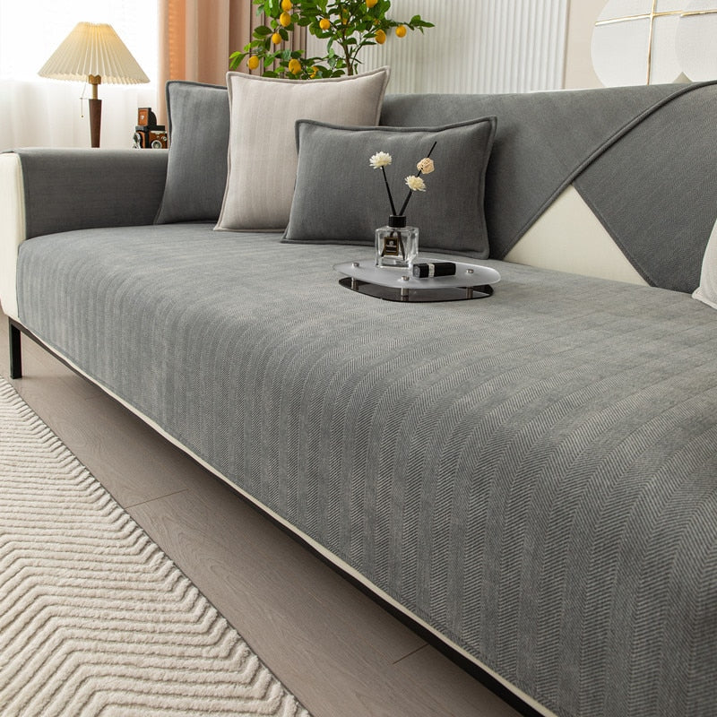 Sohvansuojus Stretchable Moderni Polyesteri