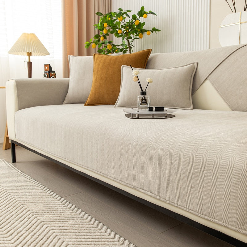 Sohvansuojus Stretchable Moderni Polyesteri