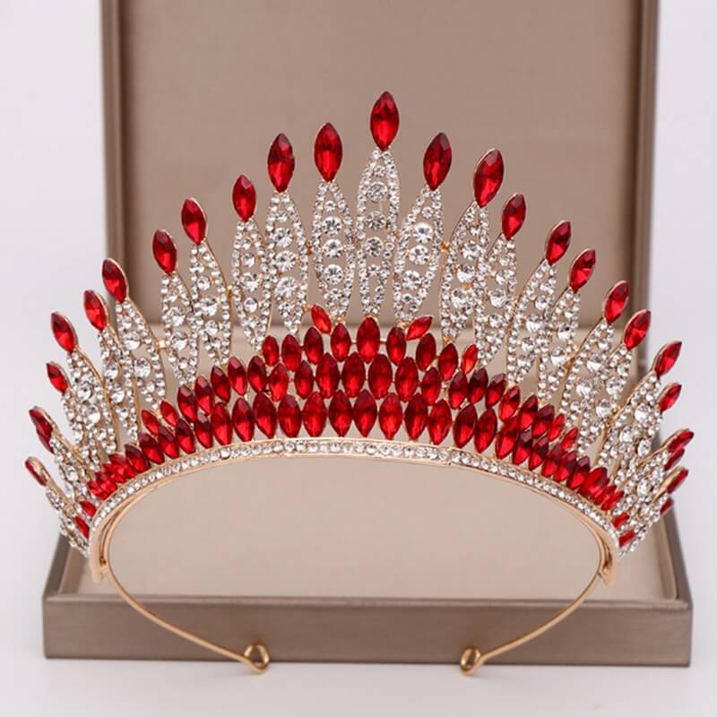 Strassi kristalli tiara
