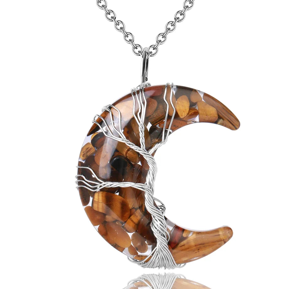 Tree of Life Half Moon Kaulakoru