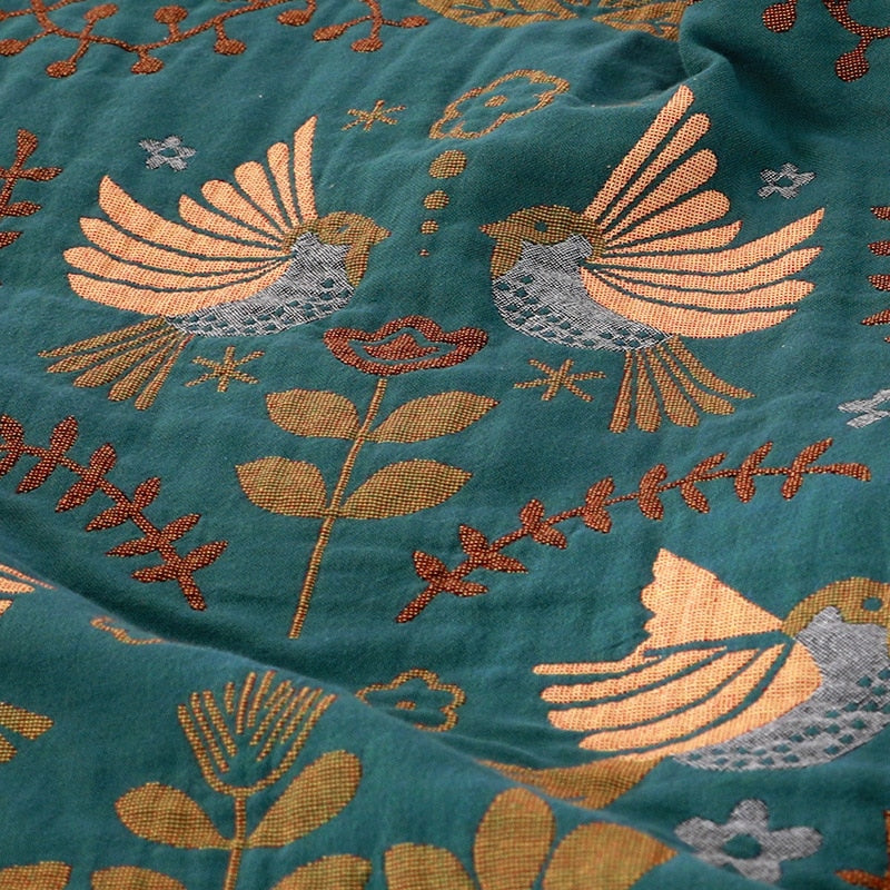 Vintage Käänteinen Lanka Peitto