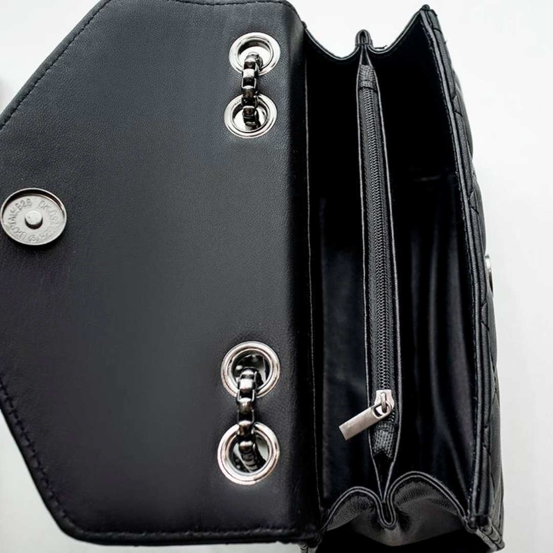 Ylellinen tikattu Crossbody Tupsu käsilaukku
