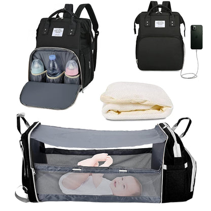 2-in-1 Vauvan Vaippalaukku