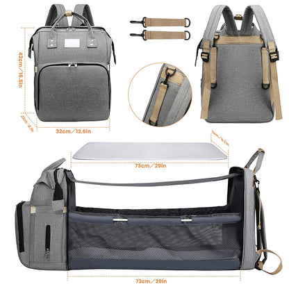 2-in-1 Vauvan Vaippalaukku