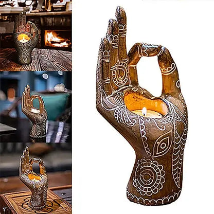 Buddha Hand Kynttilänpidin