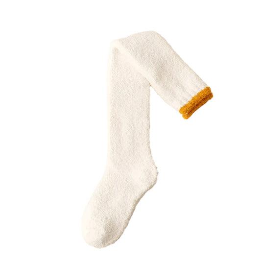 Coral Fleece Over-knee High sukat