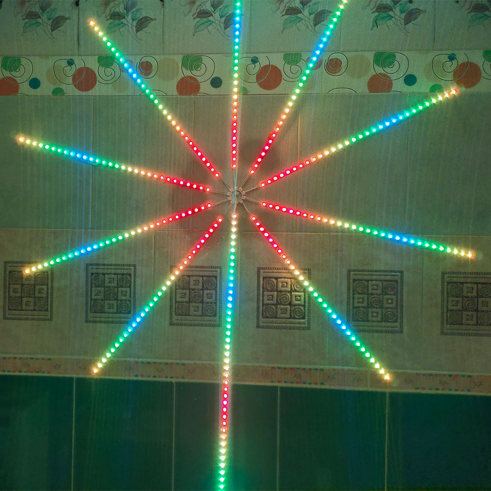 Ilotulitus LED-valo