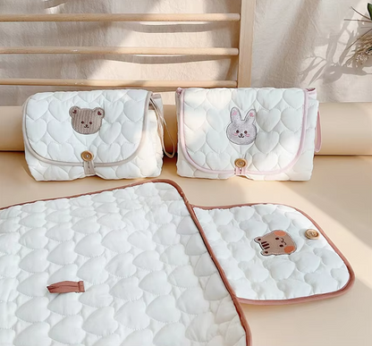 Infant kokoontaitettava vaipanvaihtolaite
