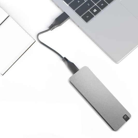 Kompakti Kannettava Kiintolevy USB 3.2 Gen 1 Kestävä Muovi ja Metalli