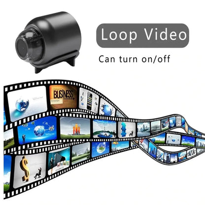 Kompakti Turvakamera 1080p HD Wifi Liiketunnistuksella