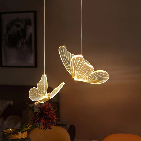 Lastenhuoneen LED-perhoslampu, Taianomainen ja Värikäs