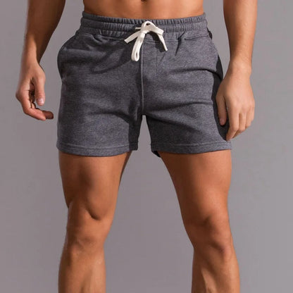 Miesten 100 % puuvillaiset rennot shortsit