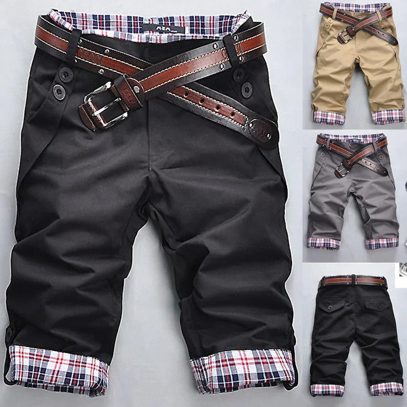 Miesten Cargo-shortsit Rento 100% Puuvilla